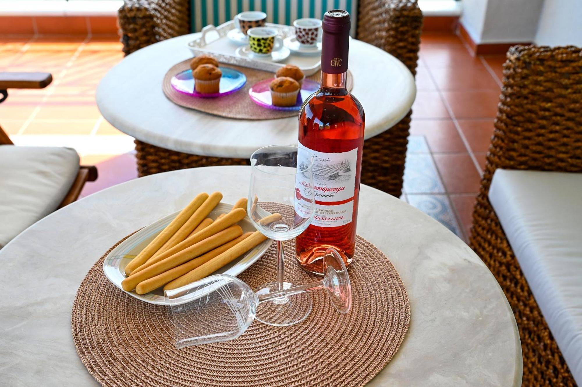 "Kochili Villa" Luxury Villa Agios Andreas  エクステリア 写真