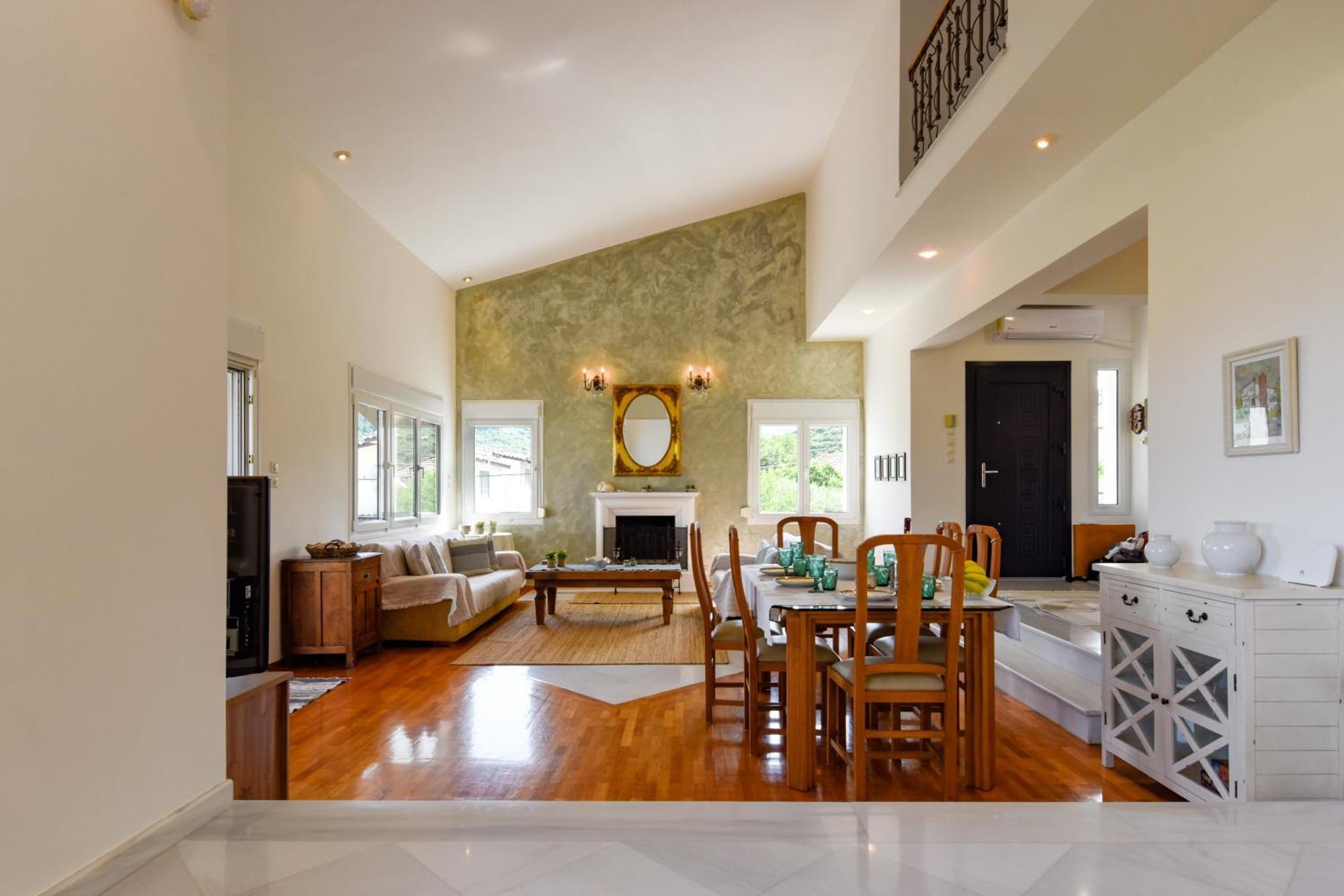 "Kochili Villa" Luxury Villa Agios Andreas  エクステリア 写真