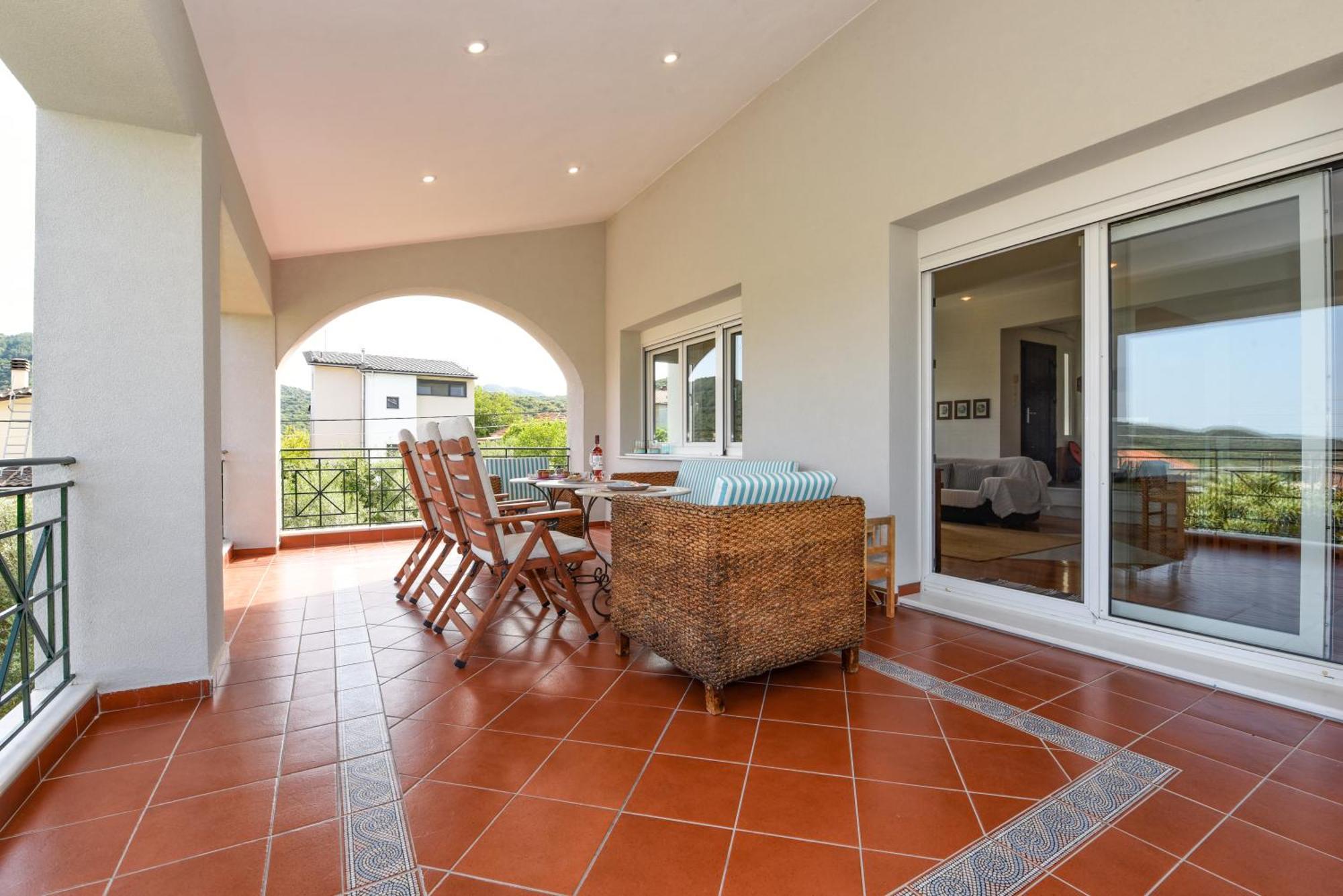 "Kochili Villa" Luxury Villa Agios Andreas  エクステリア 写真